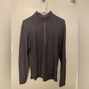 Men’s Lululemon 1/4 Zip Tech Crewneck